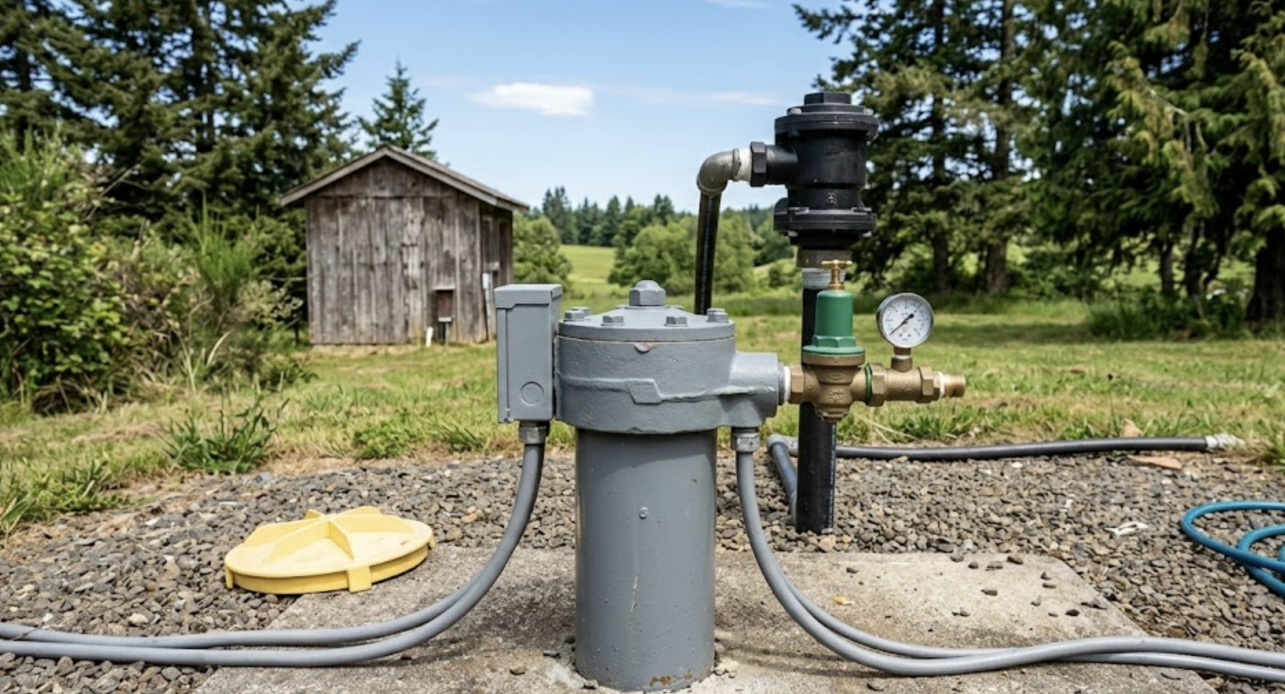 Drain Bros llc installs outdoor water well pumps to help provide reliable water for homes and businesses.